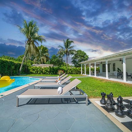 New Tropical Oasis Retreat In Miami Villa Eksteriør billede