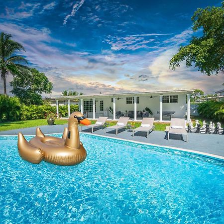 New Tropical Oasis Retreat In Miami Villa Eksteriør billede