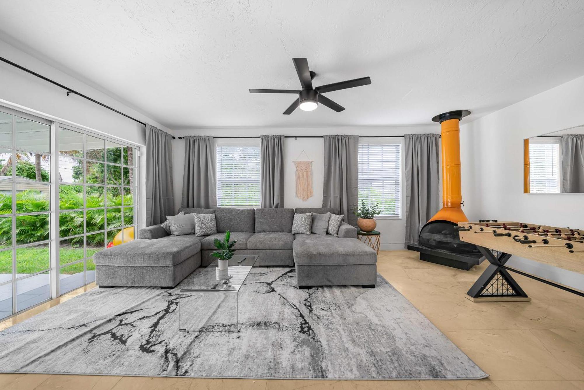 New Tropical Oasis Retreat In Miami Villa Eksteriør billede